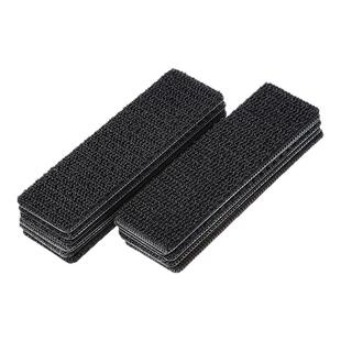 汽车脚垫隐形固定贴神器卡扣防滑耐高温双面胶魔术贴车用背胶贴片