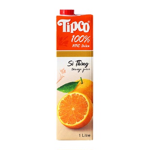 Tipco泰宝原装进口NFC100%橙汁菠萝汁橙C无添加大瓶年货饮料组合