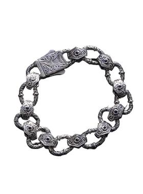 925纯银锁链条手链女复古小众个性设计感简约时尚2025年手环饰品