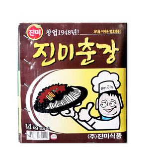 韩国进口真味春酱14kg餐饮大包装韩式炸酱面酱干淳酱商用炸酱黑酱