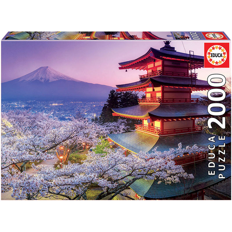 Educa日本富士山樱花2000片拼图