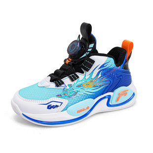 童鞋男童运动鞋2025透气网面中大童春秋款篮球鞋儿童男款跑步鞋子