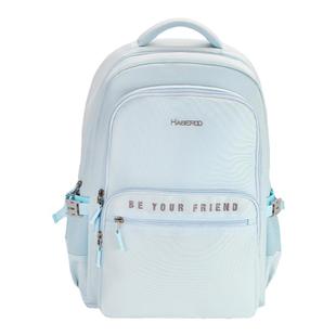 时尚狗狗书包初中生大容量男女生休闲减重护脊7至9中学生双肩背包