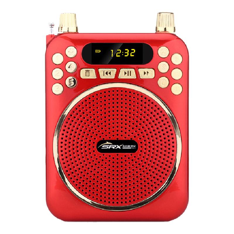 先科k16扩音器3节锂电插卡U盘