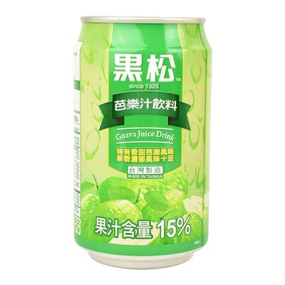 黑松台湾320ml*6瓶浓郁番石榴汁