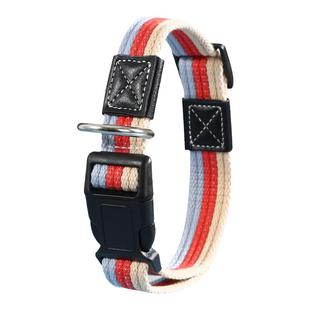 宠物帆布项圈狗脖套小狗项圈狗脖圈可调节项圈脖圈狗脖套