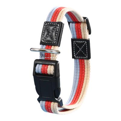 宠物帆布项圈狗脖套小狗项圈狗脖圈可调节项圈脖圈狗脖套