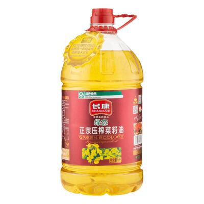 长康正宗一级压榨菜籽油5升