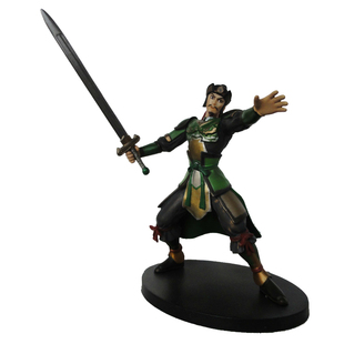 动漫卡通三国无双二三代诸葛亮刘备关羽张飞赵云曹操收藏手办盲盒