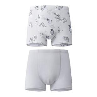 爱慕少年初高中男孩内裤发育期3A抗菌3阶青春裤儿童大童平角裤A类