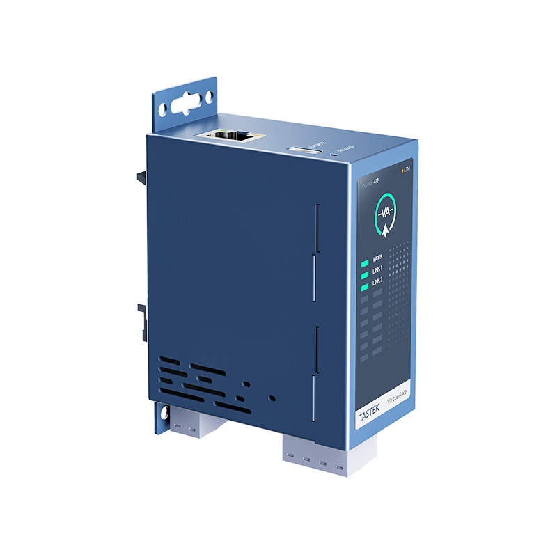 塔石2路485串口服务器双RS485转网口以太网模块Modbus RTU转TCP网关多路数据透传mqtt通信通讯RJ45工业物联网