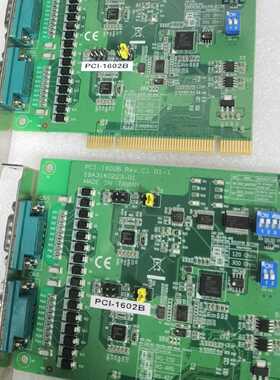 ADVANTECH/研华PCI－1602B双口串口卡，Rev-议价