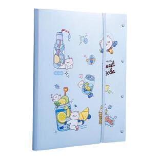 得力奖状收集册荣誉证书收纳装A3奖状收纳本学生用文件夹A4袋装儿童宝宝画册多功能整理盒收藏袋放相片保护套