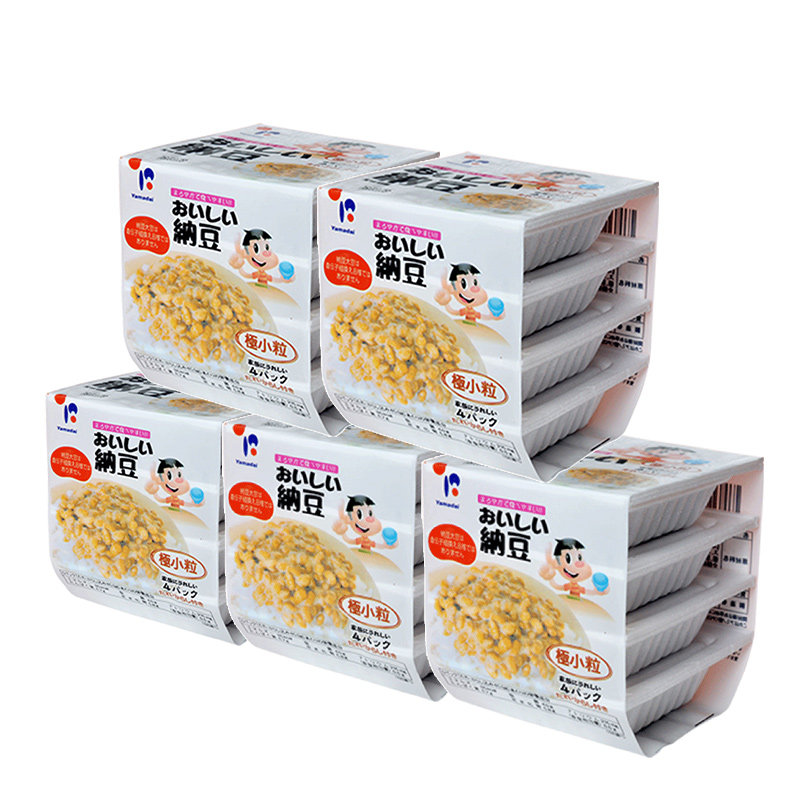 日本山大美味纳豆多组进口水户北豆类制品