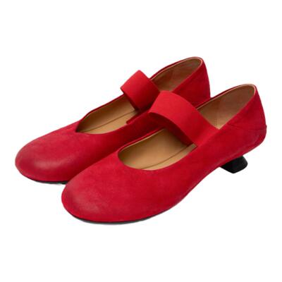 YC｜真皮浅口玛丽珍单鞋女鞋