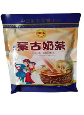 咸味甜味内蒙古百哥利袋装奶茶粉
