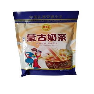 包邮内蒙古百哥利BGL蒙古奶茶400g咸味甜味固体饮料袋装奶茶粉