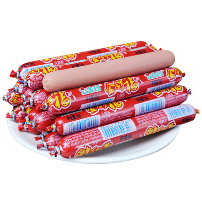 金锣淀粉煎炸搭档烤肠整箱装泡面