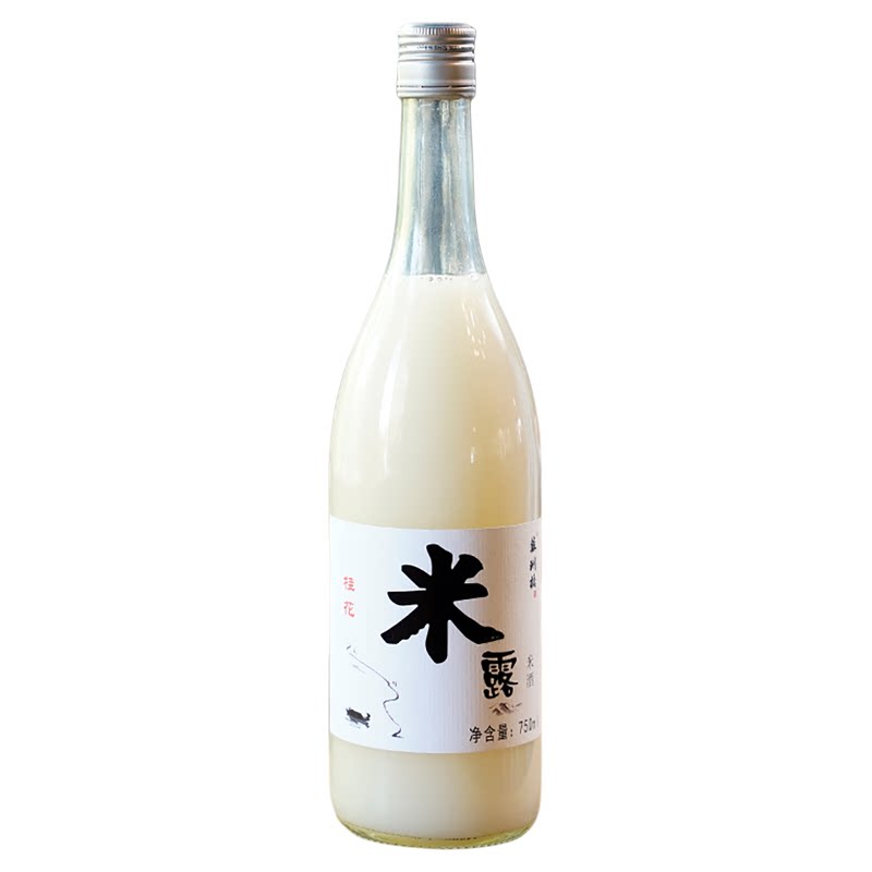 苏州桥桂花米露米酒0.5度750ml