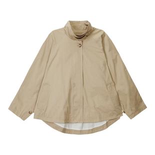 UnBleu工装外套女短款秋装新款港风百搭休闲女装立领防风衣上衣