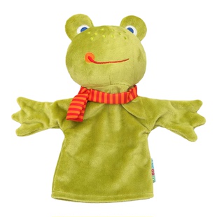 婴儿手偶玩具动物手套嘴巴能动娃娃幼儿园讲故事表演道具安抚玩偶