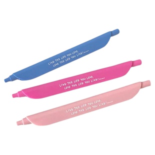 布几岛韩国授权bora and小橘子中性笔圆珠笔文具书签clipen笔黑色