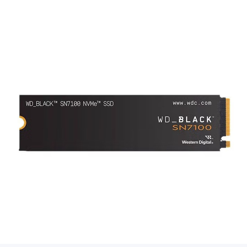 西部数据WD BLACK SN7100 1t/2T固态硬盘NVMe M.2高速游戏ssd硬盘
