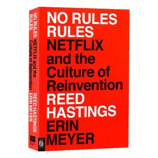 不拘一格 英文原版 No Rules Rules 网飞传奇 无规则的规则 Netflix公司文化的重塑 纽约时报畅销书 商业管理经管 樊登 曾鸣推荐