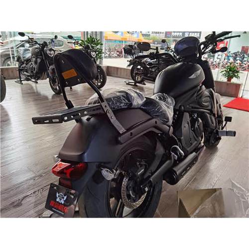 适用摩枭500MS摩托车专用改装加高矮靠背后货架尾架配件