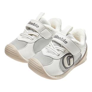 基诺浦机能鞋2025冬新款2级保暖童鞋步前加绒婴儿鞋宝宝鞋GB2498