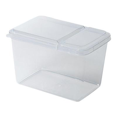 翻盖盒食品级塑料盒子透明翻盖盒