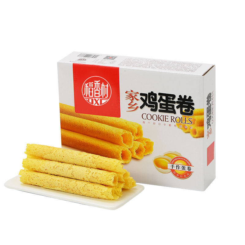 稻香村家乡鸡蛋卷 休闲零食酥脆蛋卷