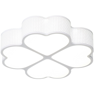 卧室灯花形现代儿童房间灯具温馨浪漫主客厅灯饰创意LED吸顶灯