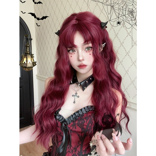 alicegarden假发女长卷发网红lolita万圣节魔女小恶魔jk日式姬发
