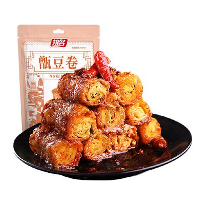 祖名香辣味素肉豆腐干零食