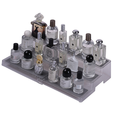 可伸缩阶梯式香水置物架