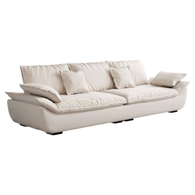 布艺沙发小户型客厅新款两三人直排沙发民宿出租房屋公寓帆船沙发