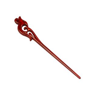 宫里上新发簪檀木女盘发钗簪子新中式盘发木质发饰国风生日礼物