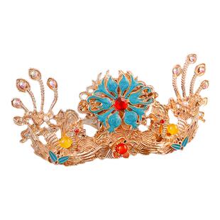 古典汉服头饰配饰女古装宋制发冠古钗精致日常百搭U钗冠古风发饰