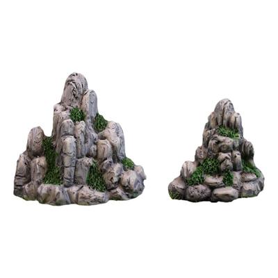 微景观造景迷你假山摆件绿植多肉