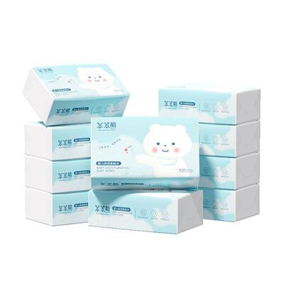 笨笨熊云柔巾保湿纸宝宝专用纸