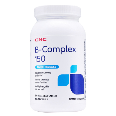GNC复合维生素B族片150mg缓释型