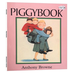 Piggybook朱家故事 吴敏兰推荐书单进口原版英文书籍