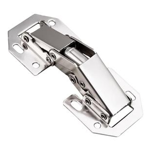 海蒂诗免开孔铰链合页柜门衣柜免开槽免打孔门铰折页折叠阻尼缓冲