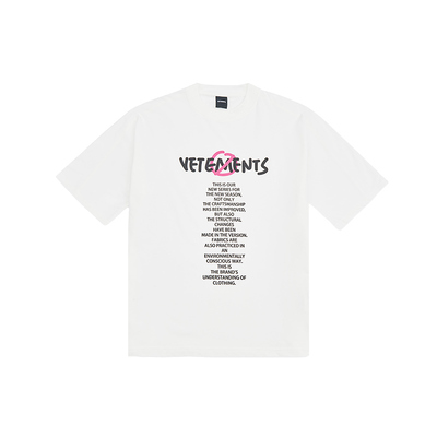 夏季短袖上衣VETEMENTS