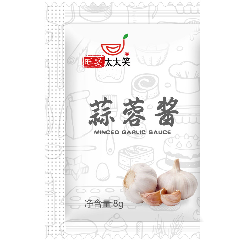 旺宴太太笑蒜蓉酱小包8克x1000包