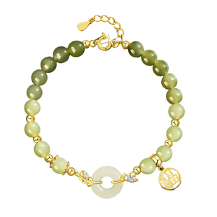 情人节礼物送女生生日女朋友老婆新年惊喜实用高级感的和田玉手链