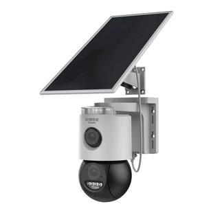 天地伟业续航王太阳能监控器免流量摄像头室外4G双摄影头手机远程