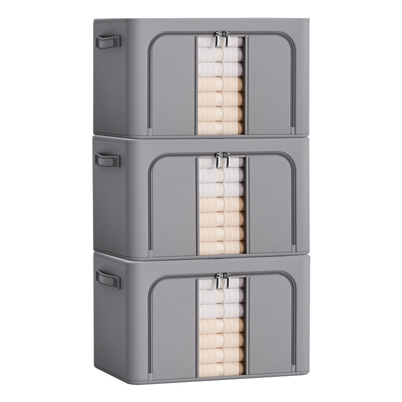 衣服收纳箱大容量超大布艺折叠家用衣柜储物学生宿舍衣物整理盒