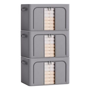 衣服收纳箱大容量超大布艺折叠家用衣柜储物学生宿舍衣物整理盒